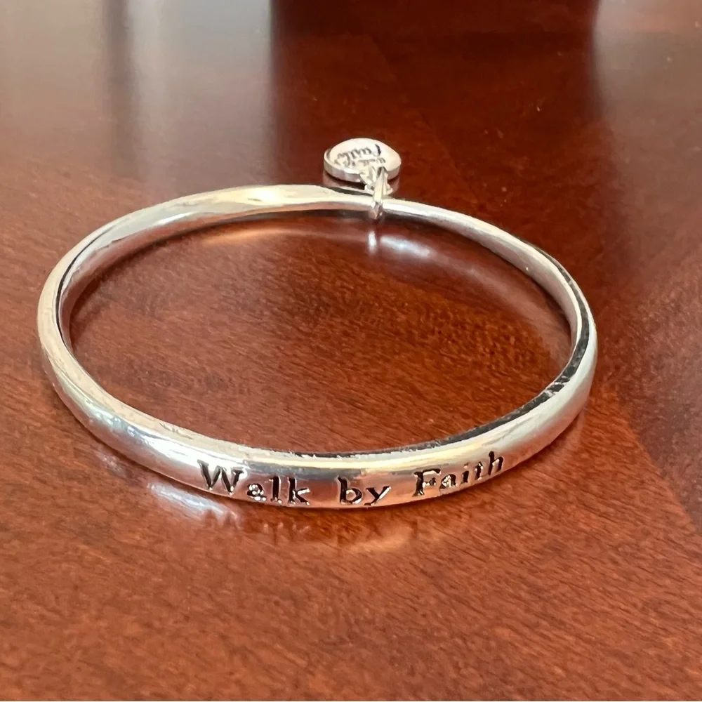 On Sale!!! Blessed hat with Faith bracelet and delicate cross necklace - Picture 5 of 5